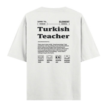 Turkish Teacher - Oversize T-shirt