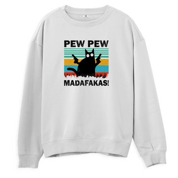 Pew Pew Cat - Regular Sweatshirt