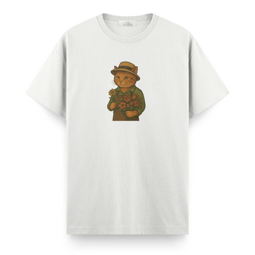 Florist Cat - Regular T-shirt