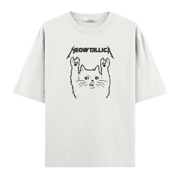 Meowtallica - Oversize T-shirt