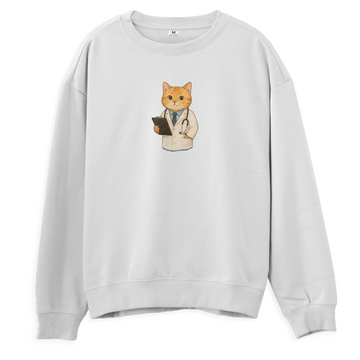 Doctor Cat - Regular Sweatshirt