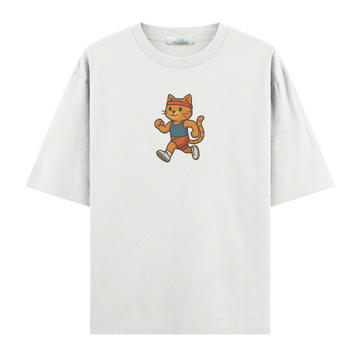 Athlete Cat - Oversize T-shirt