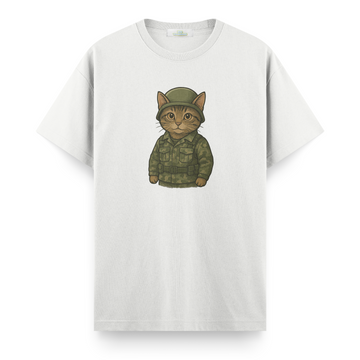 Soldier Cat - Regular T-shirt