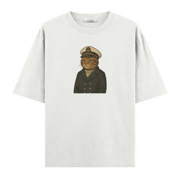 Captain Cat - Oversize T-shirt