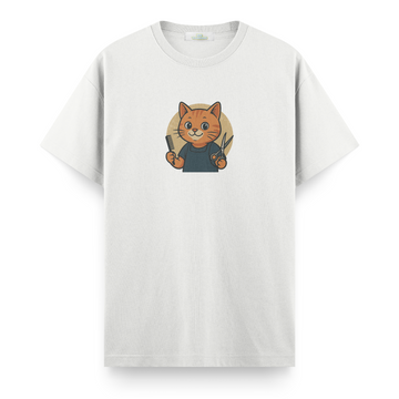 Barber Cat - Regular T-shirt