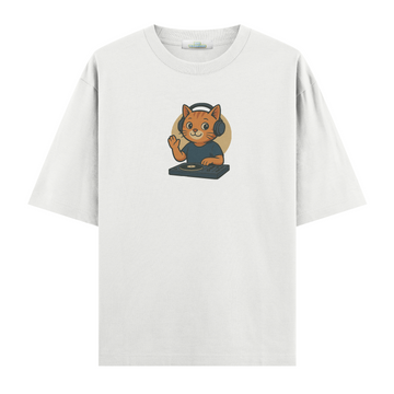 Dj Cat - Oversize T-shirt
