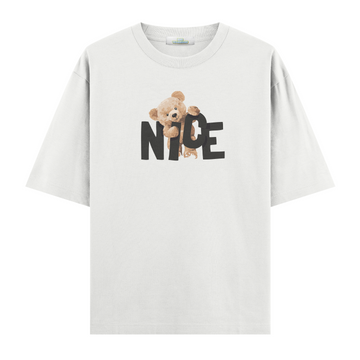 Nıce Bear - Oversize T-shirt