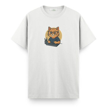 Graphic Designer Cat - Regular T-shirt