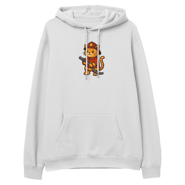 Fireman Cat - Regular Hoodie