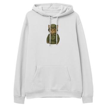 Soldier Cat - Regular Hoodie