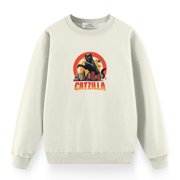 Catzilla - Premium Oversize Sweatshirt