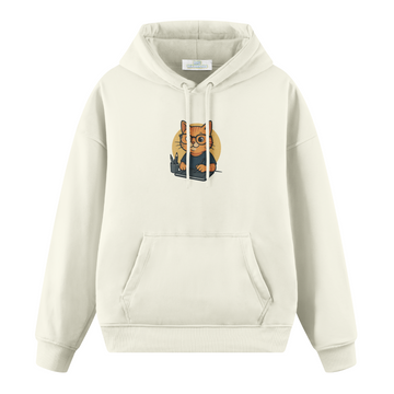 Graphic Designer Cat - Premium Oversize Hoodie