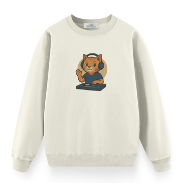 Dj Cat - Premium Oversize Sweatshirt