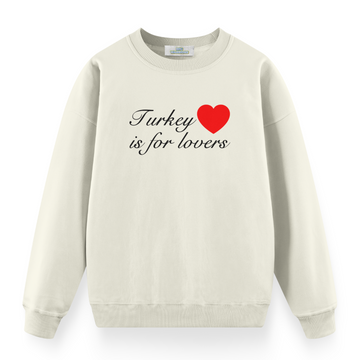 Turkey İs For Lovers - Premium Oversize Sweatshirt