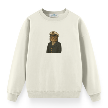 Captain Cat - Premium Oversize Sweatshirt
