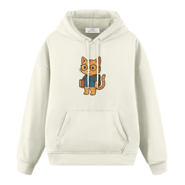 Student Cat - Premium Oversize Hoodie