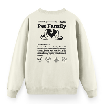 Pet Family - Premium Oversize Sweatshirt