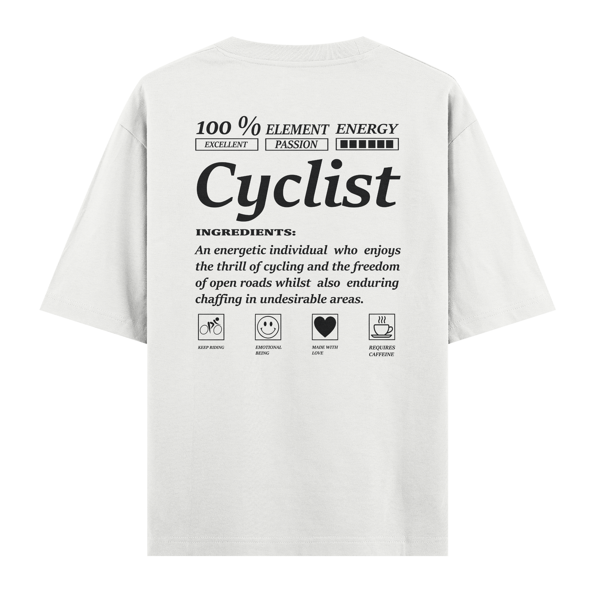 Cyclist - Oversize T-shirt