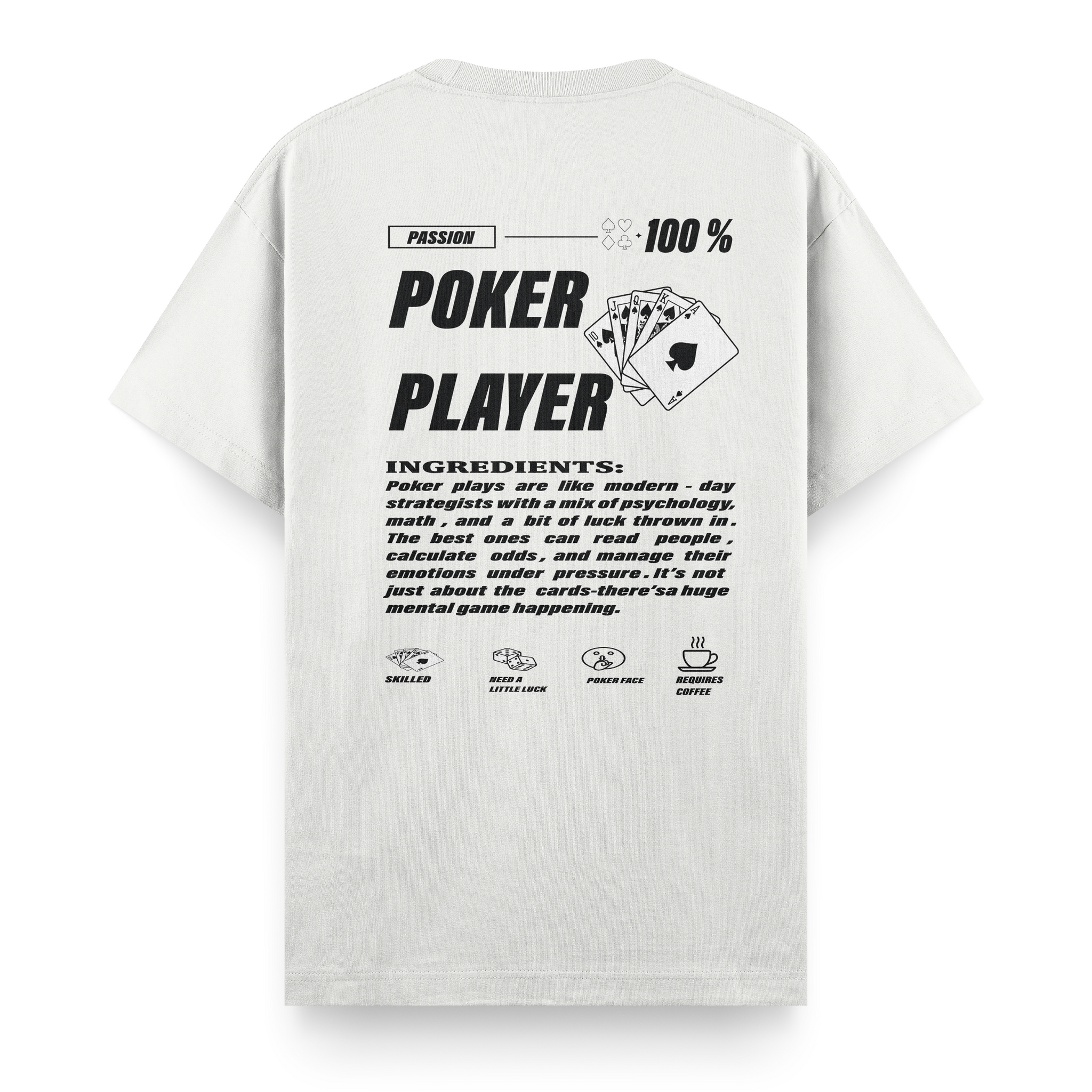 Poker Player - Regular T-shirt