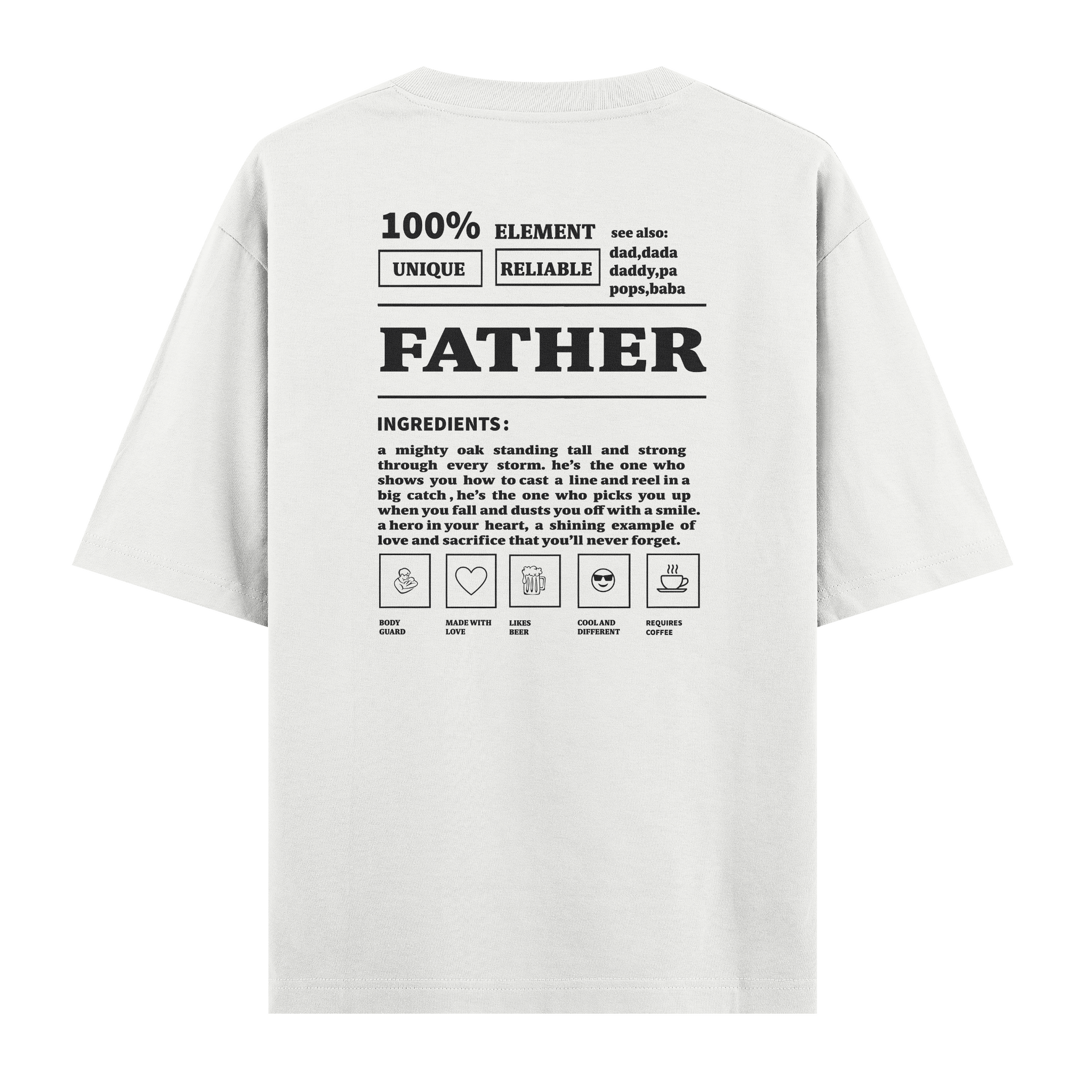 Father - Oversize T-shirt