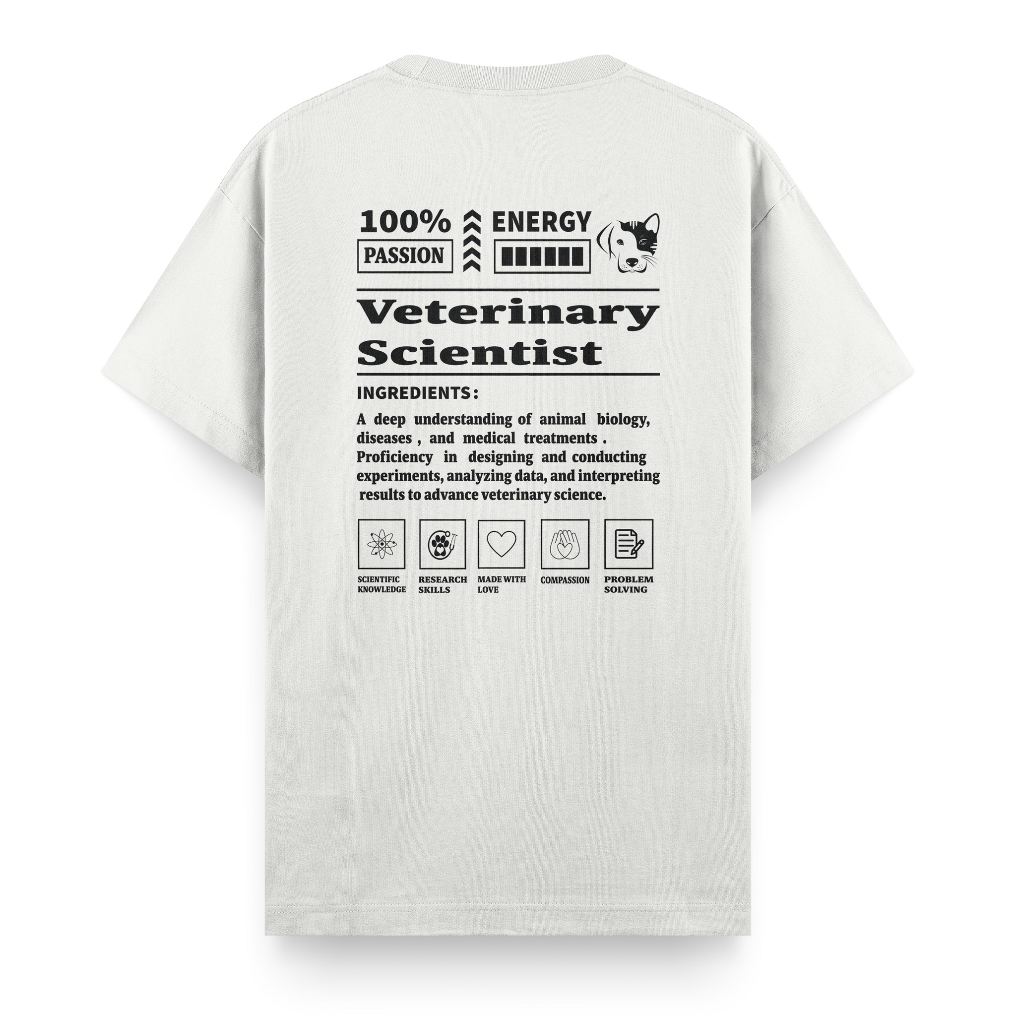Veterinary Scientist - Regular T-shirt
