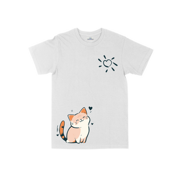 Cute Cat - Çocuk  T-shirt