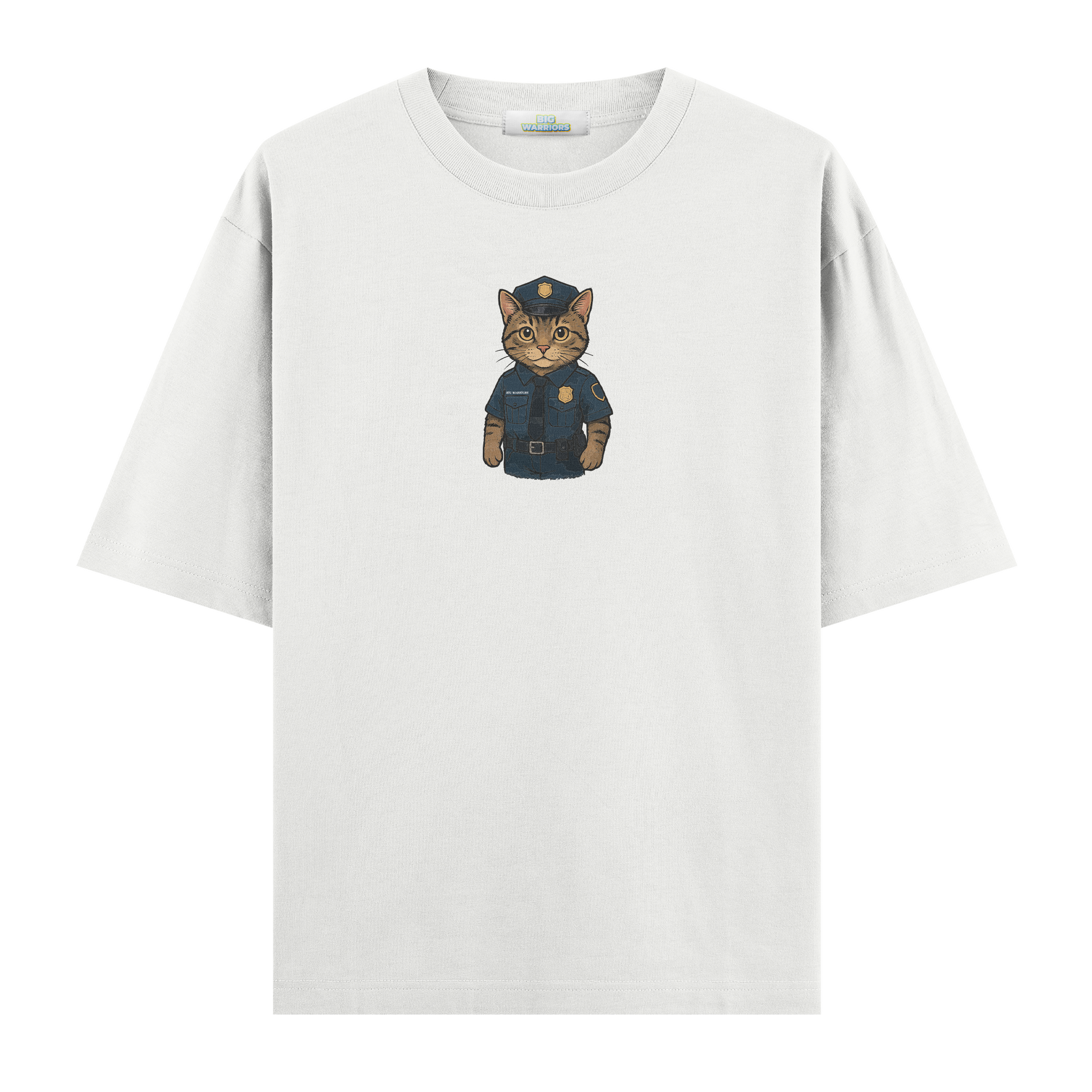 Police Cat - Oversize T-shirt