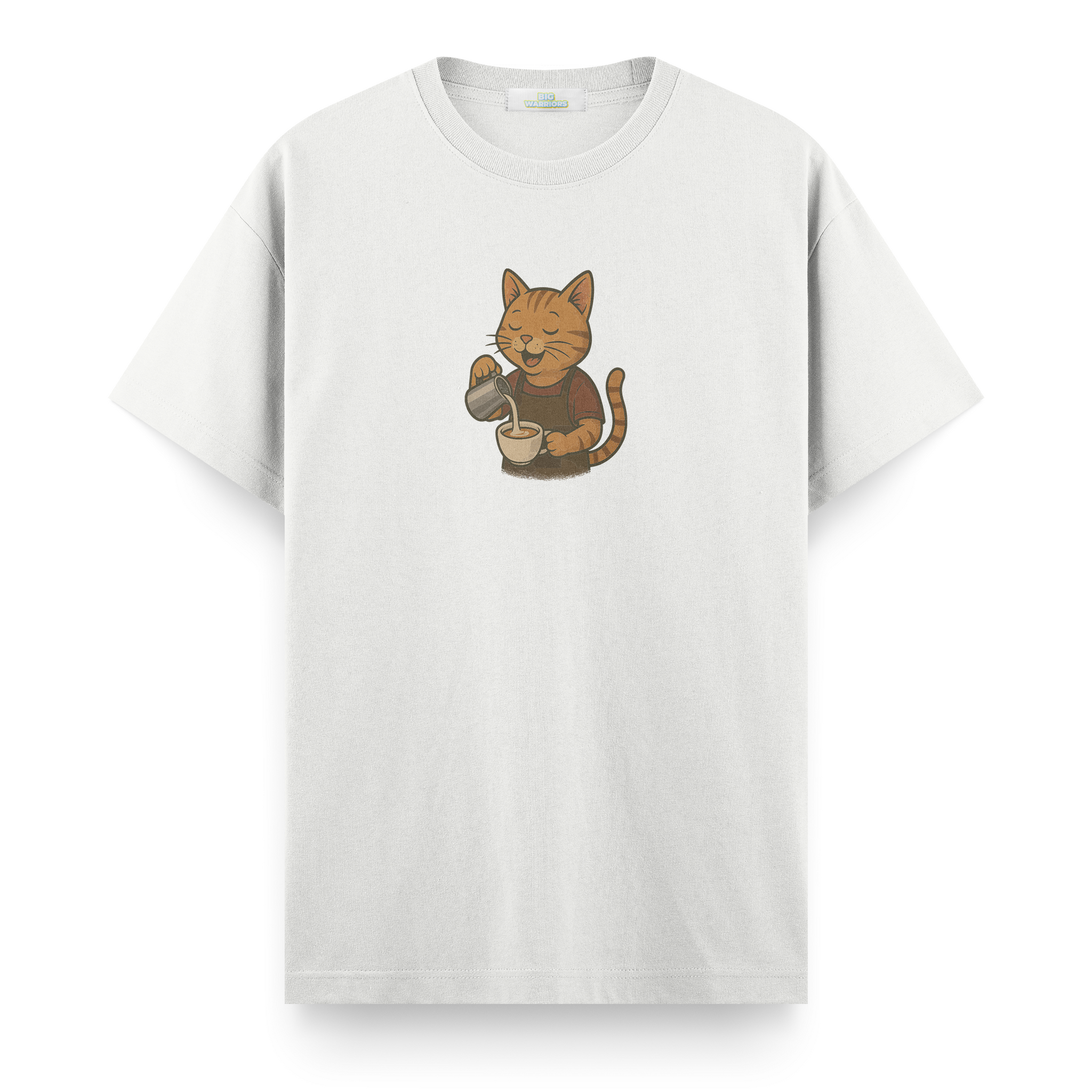 Barista Cat - Regular T-shirt