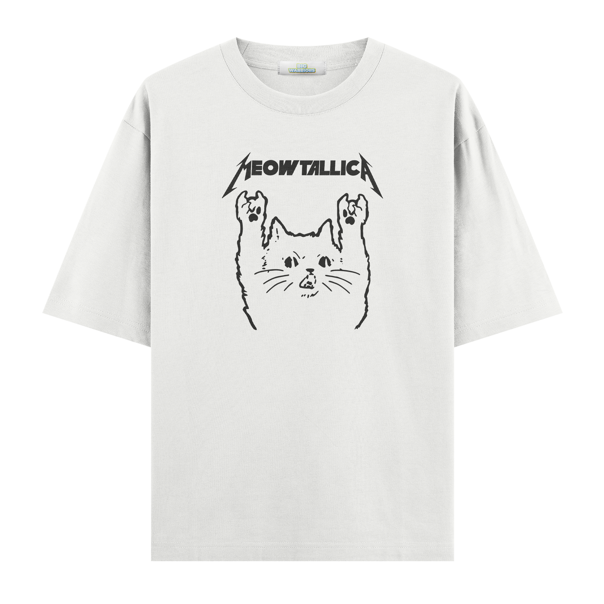 Meowtallica - Oversize T-shirt