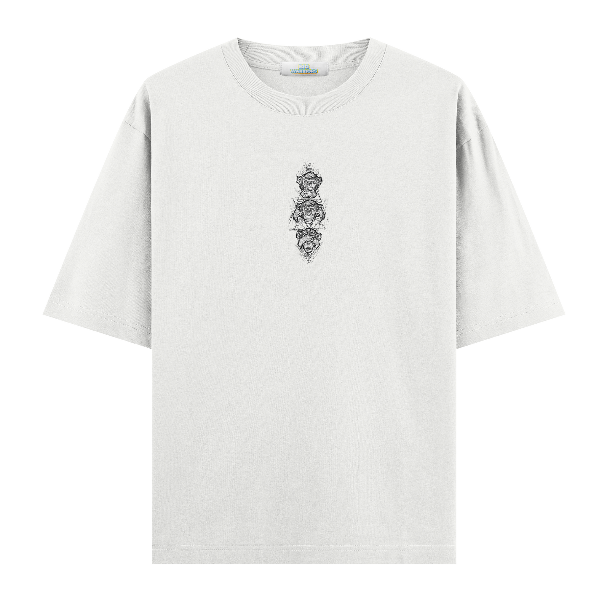 Three Monkey - Oversize T-shirt