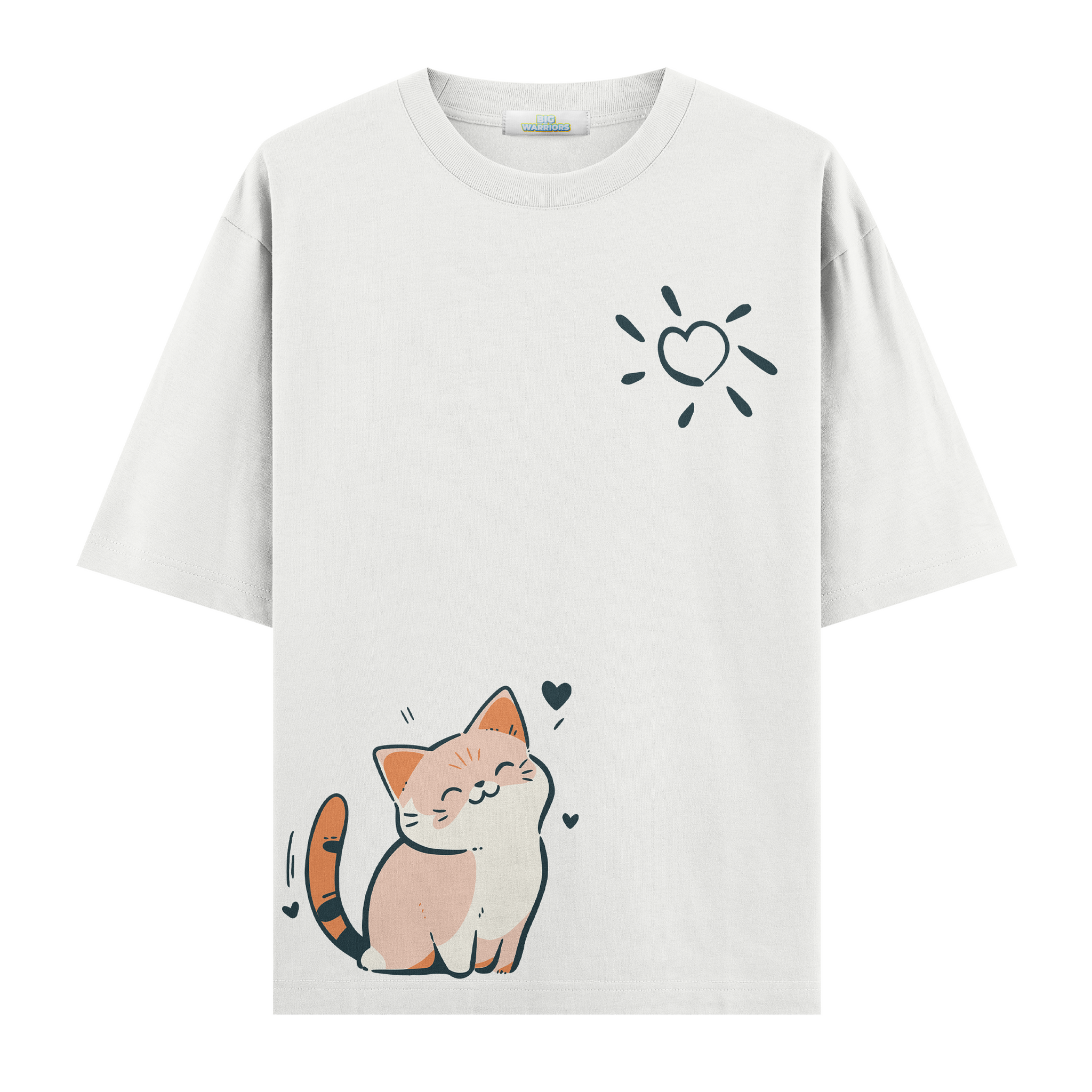 Cute Cat - Oversize T-shirt