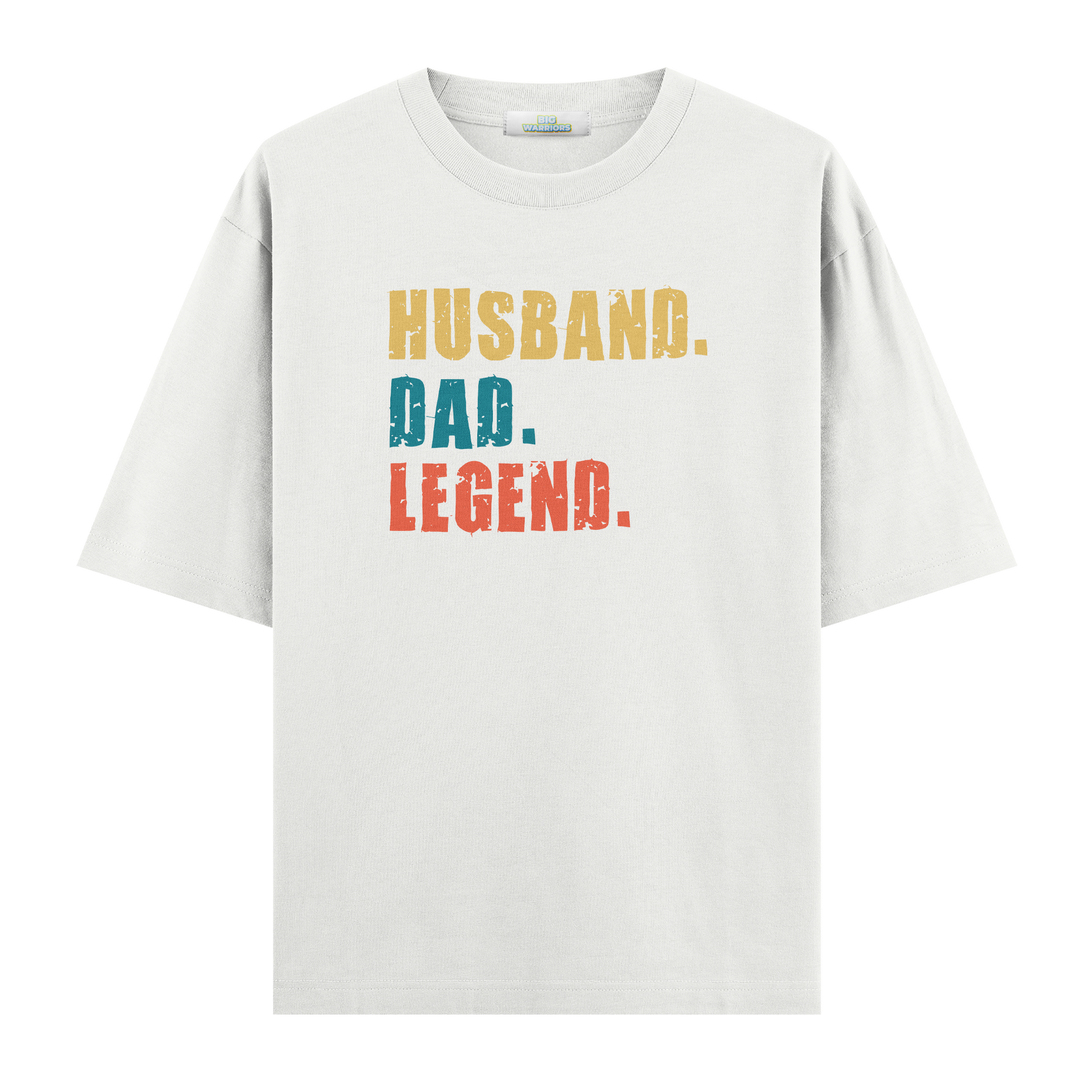 Husband,Dad,Legend - Oversize T-shirt