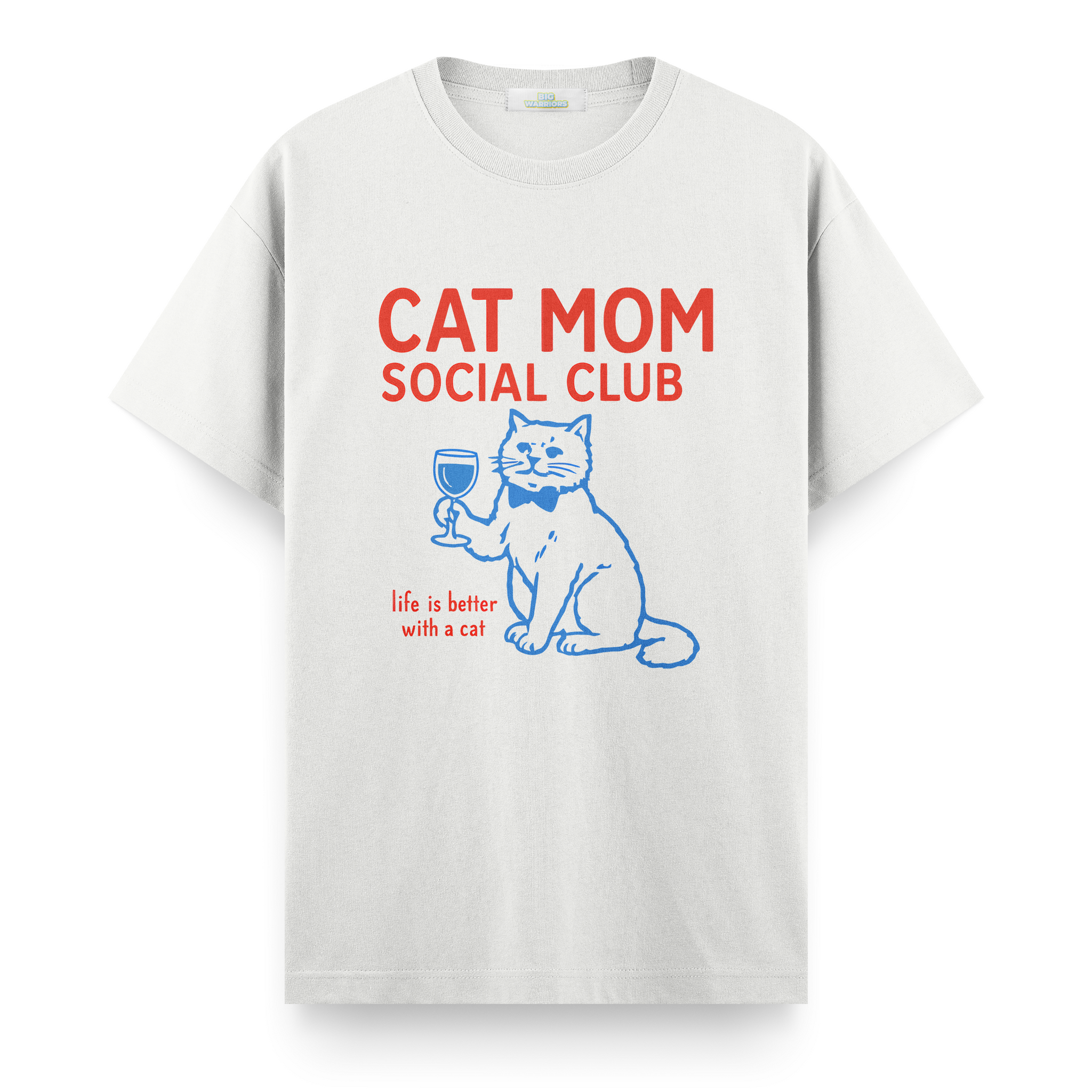 Cat Mom Social Club - Regular T-shirt