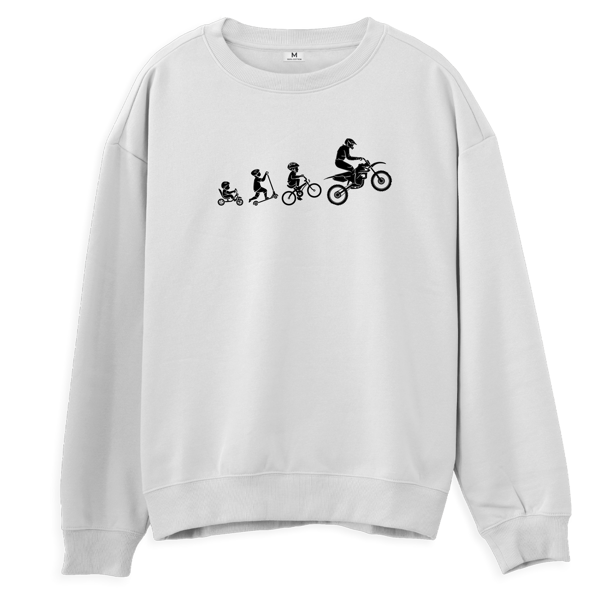 Motorbike Evolution - Regular Sweatshirt