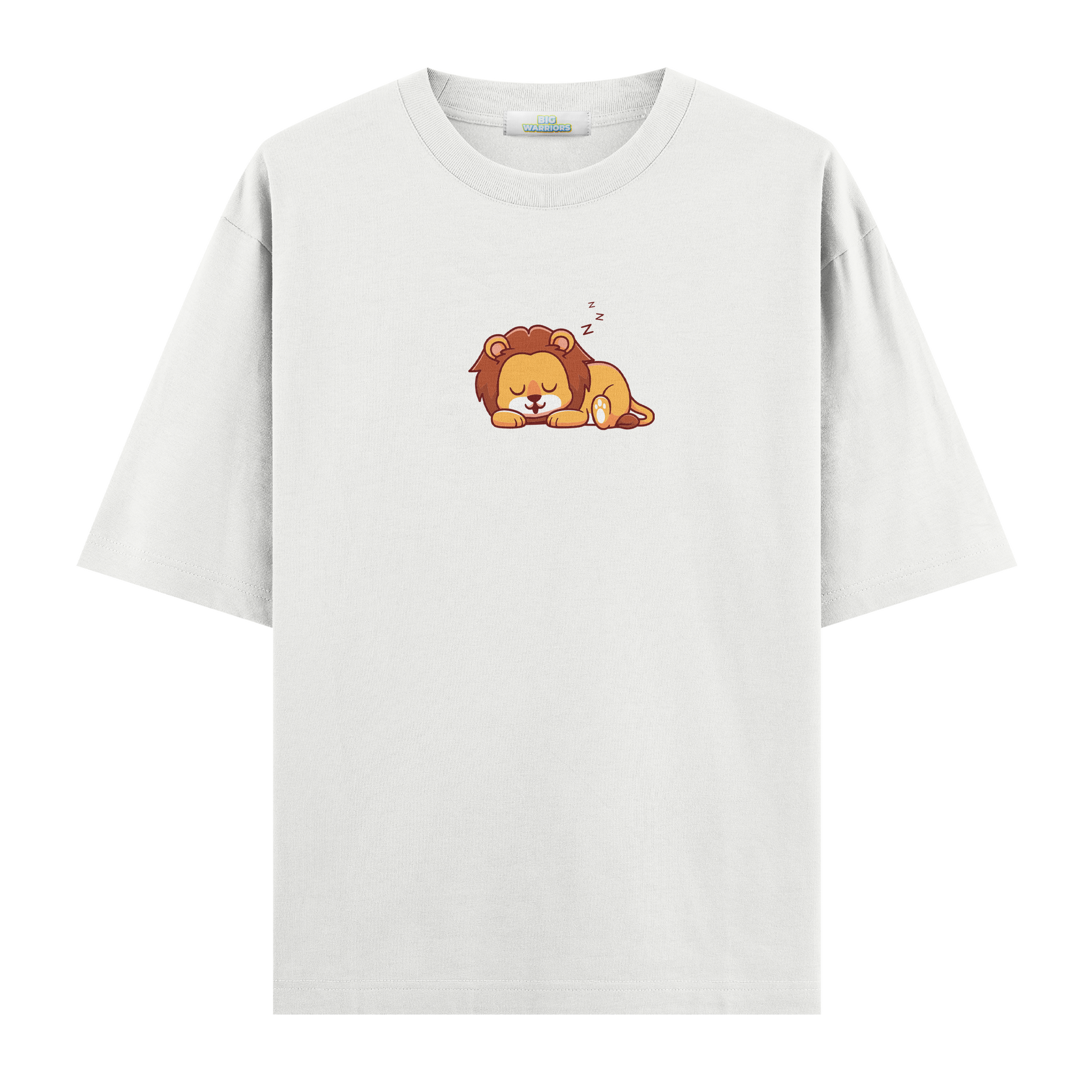 Lazy Lion - Oversize T-shirt