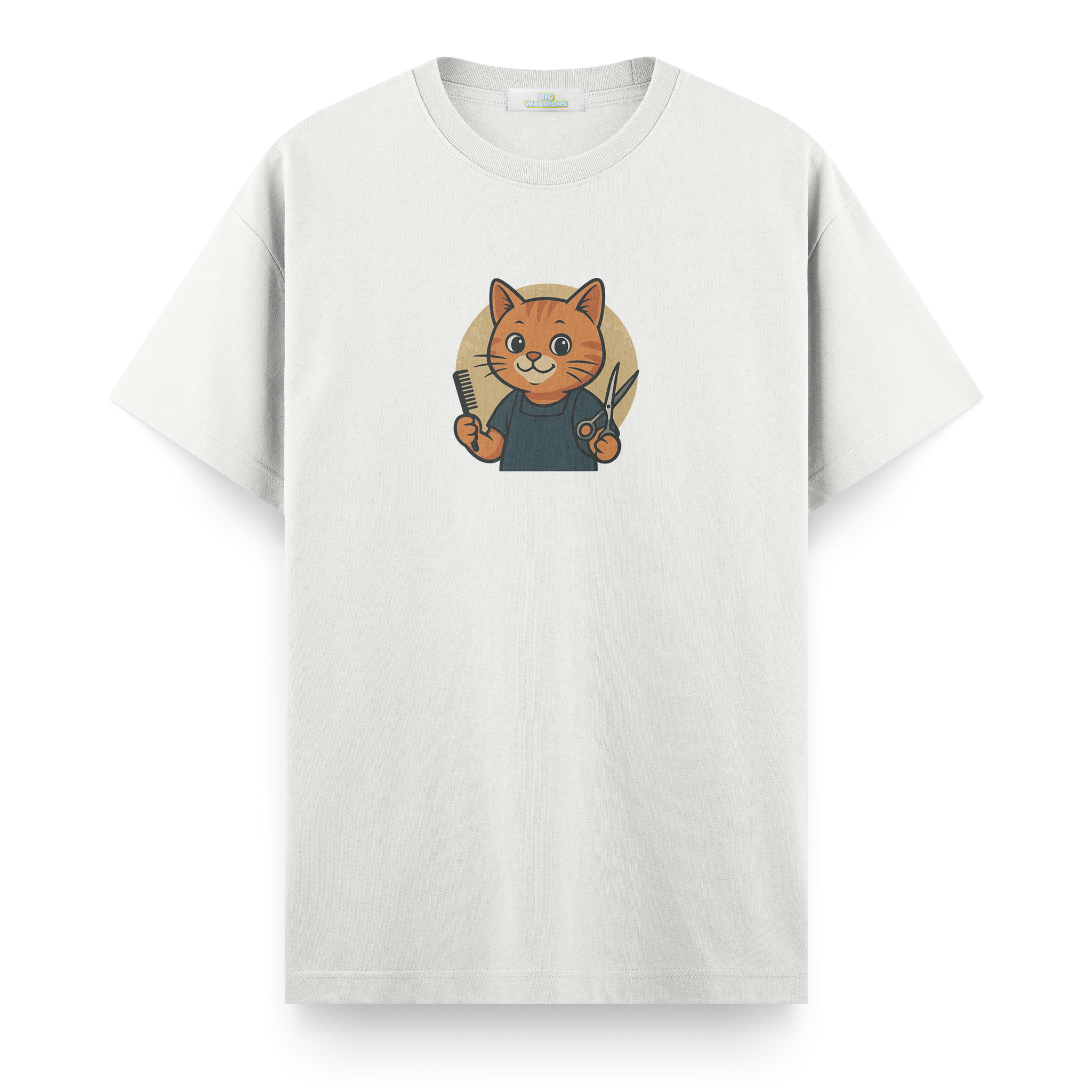 Barber Cat - Regular T-shirt