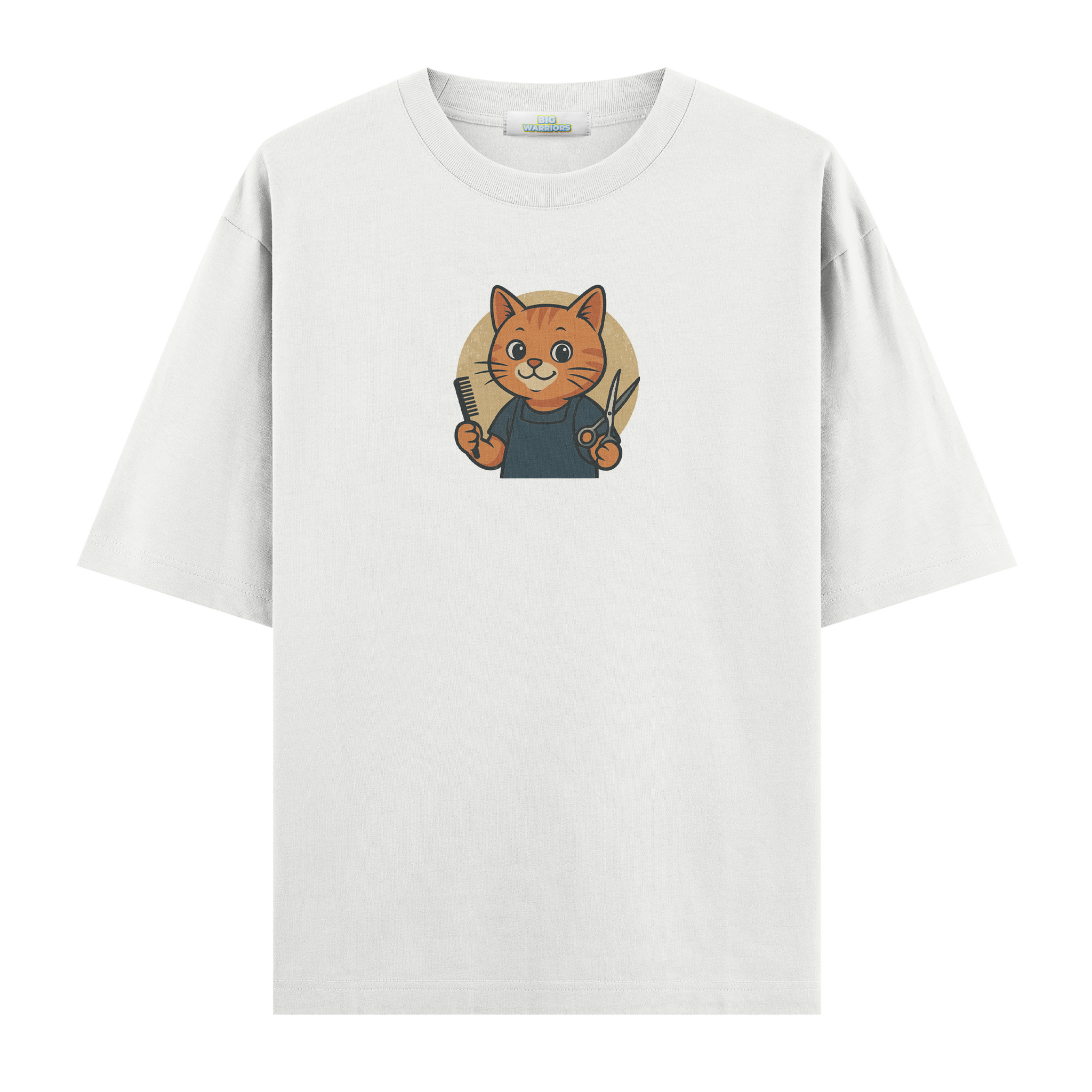 Barber Cat - Oversize T-shirt