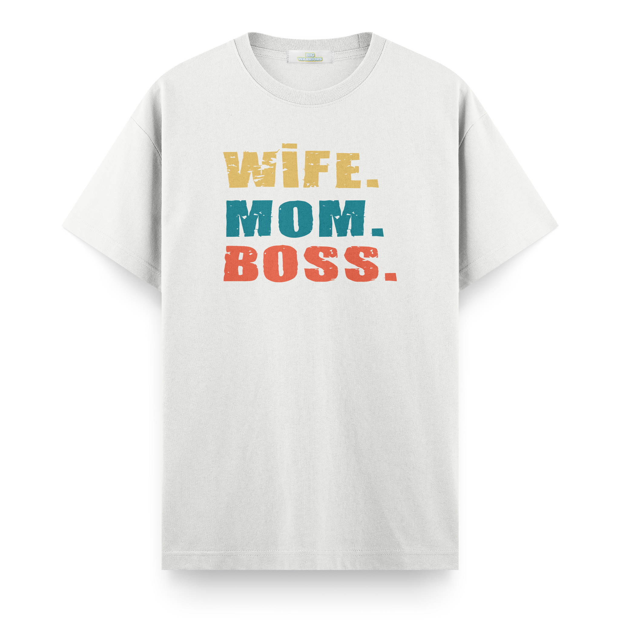 Wife,Mom,Boss - Regular T-shirt