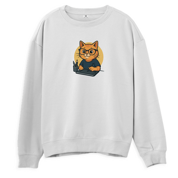 Graphic Designer Cat - Regular Sweatshirt