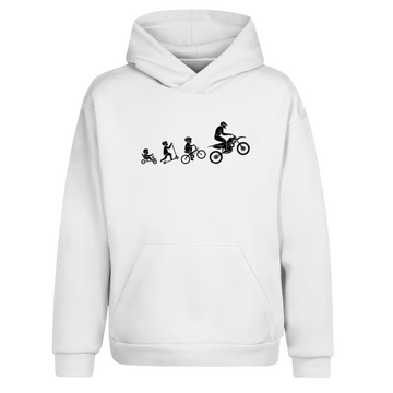 Motorbike Evolution - Oversize Hoodie