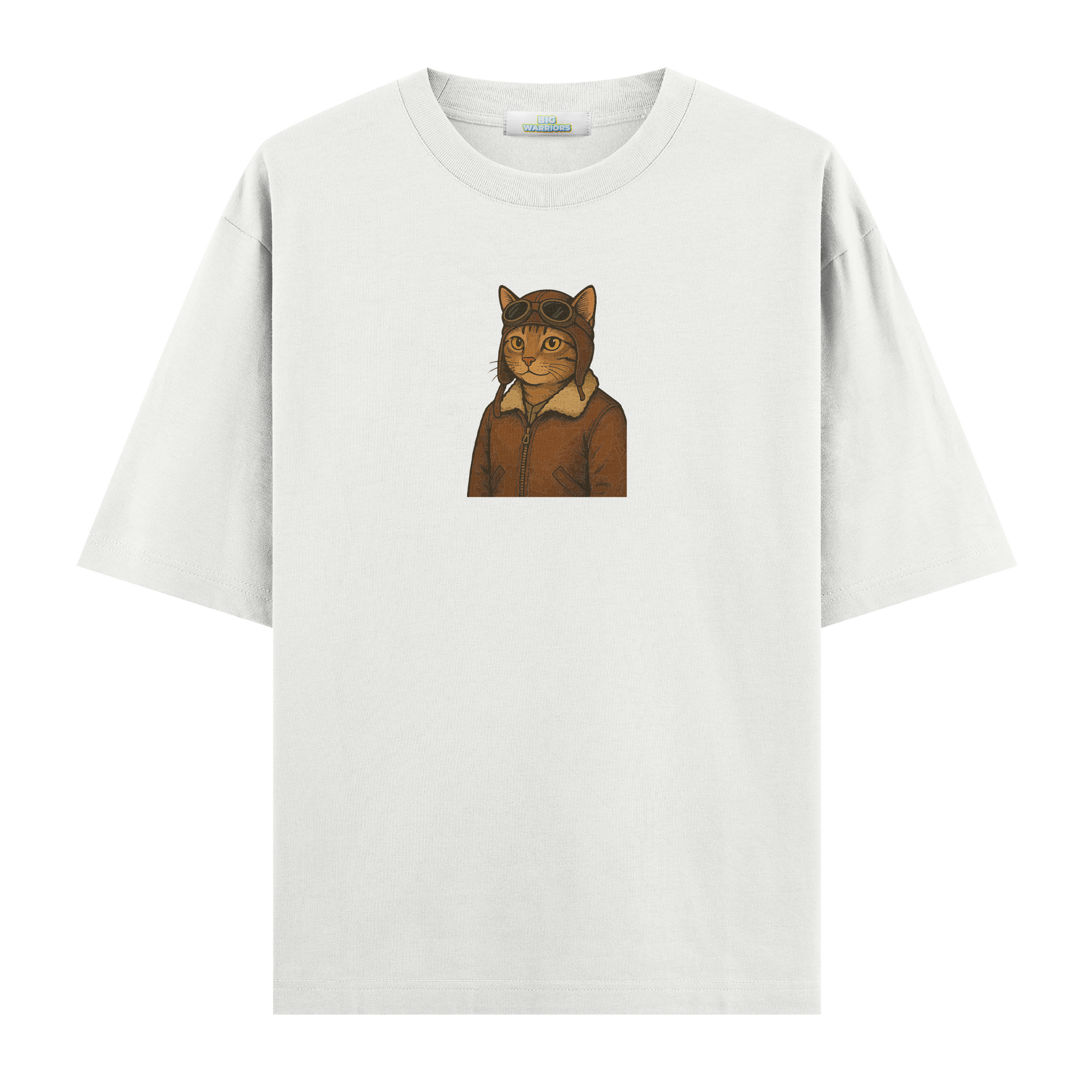 Pilot Cat - Oversize T-shirt