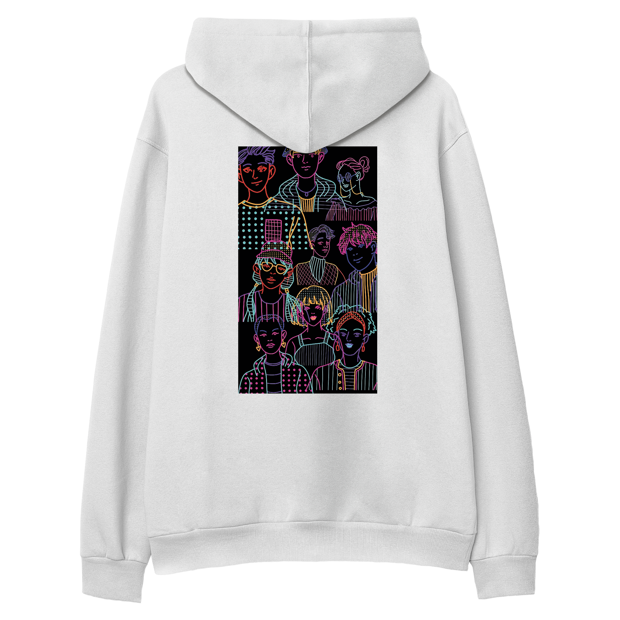 Group Neon - Regular Hoodie