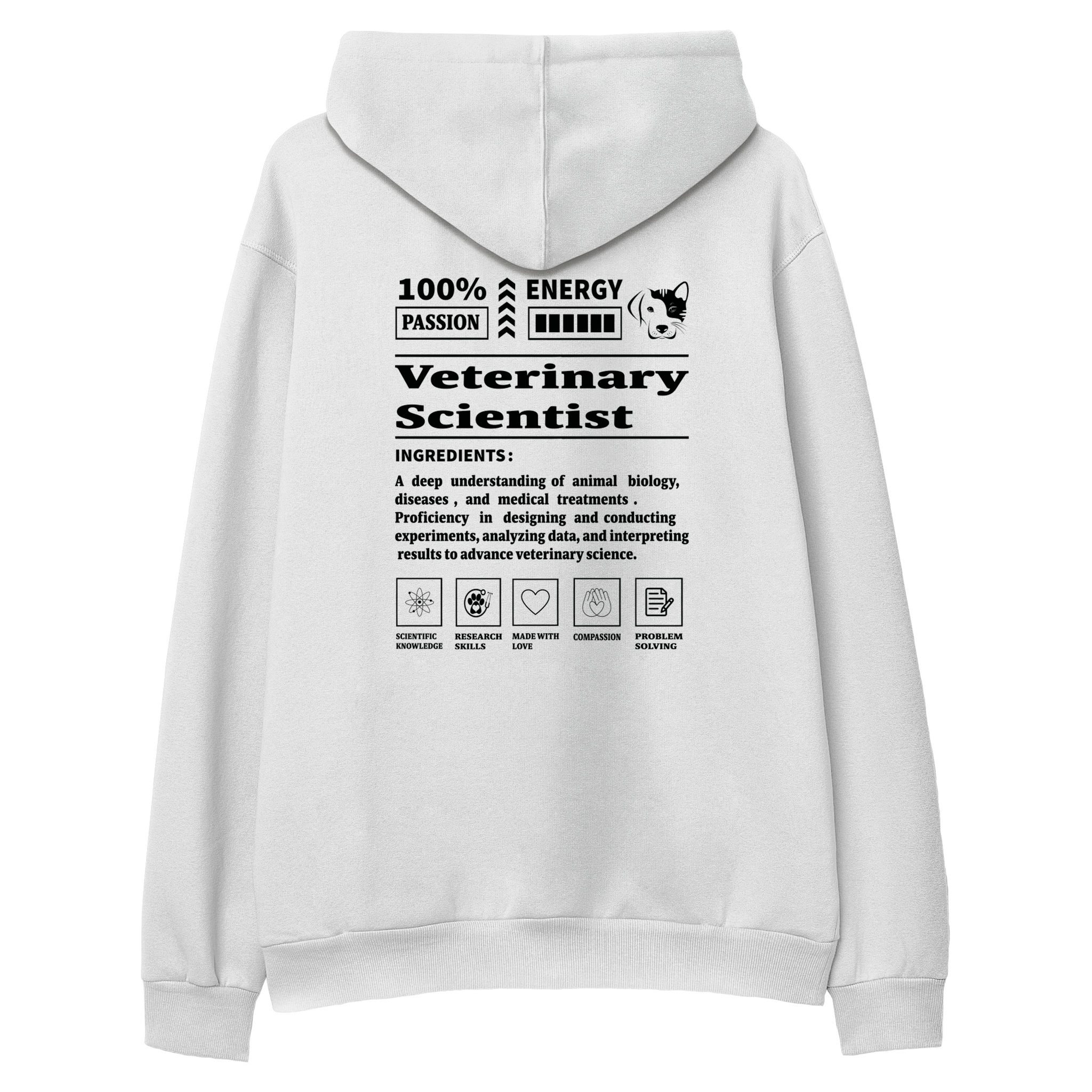 Veterinary Scientist - Regular Hoodie