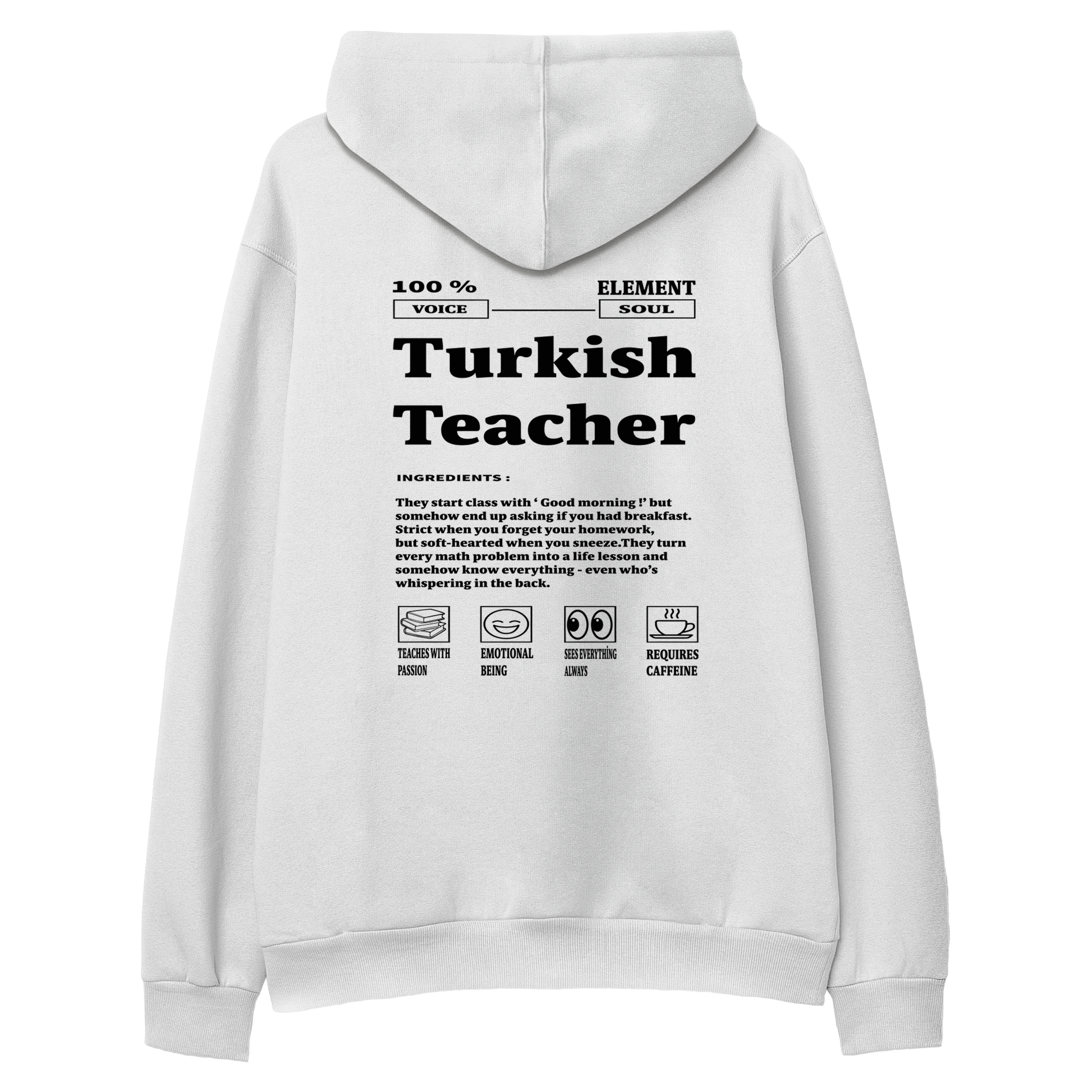 Turkish Teacher - Regular Hoodie