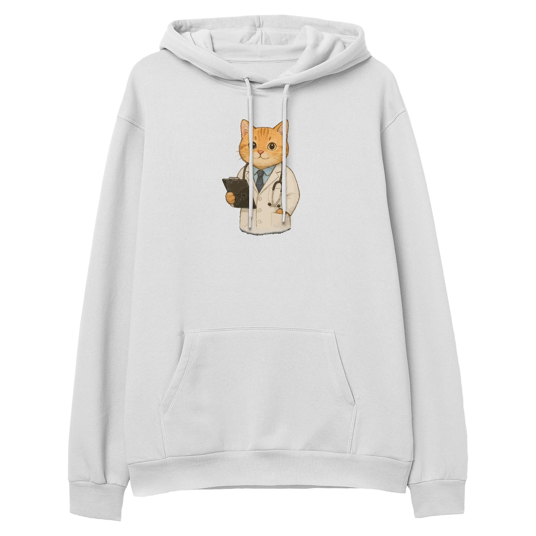 Doctor Cat - Regular Hoodie