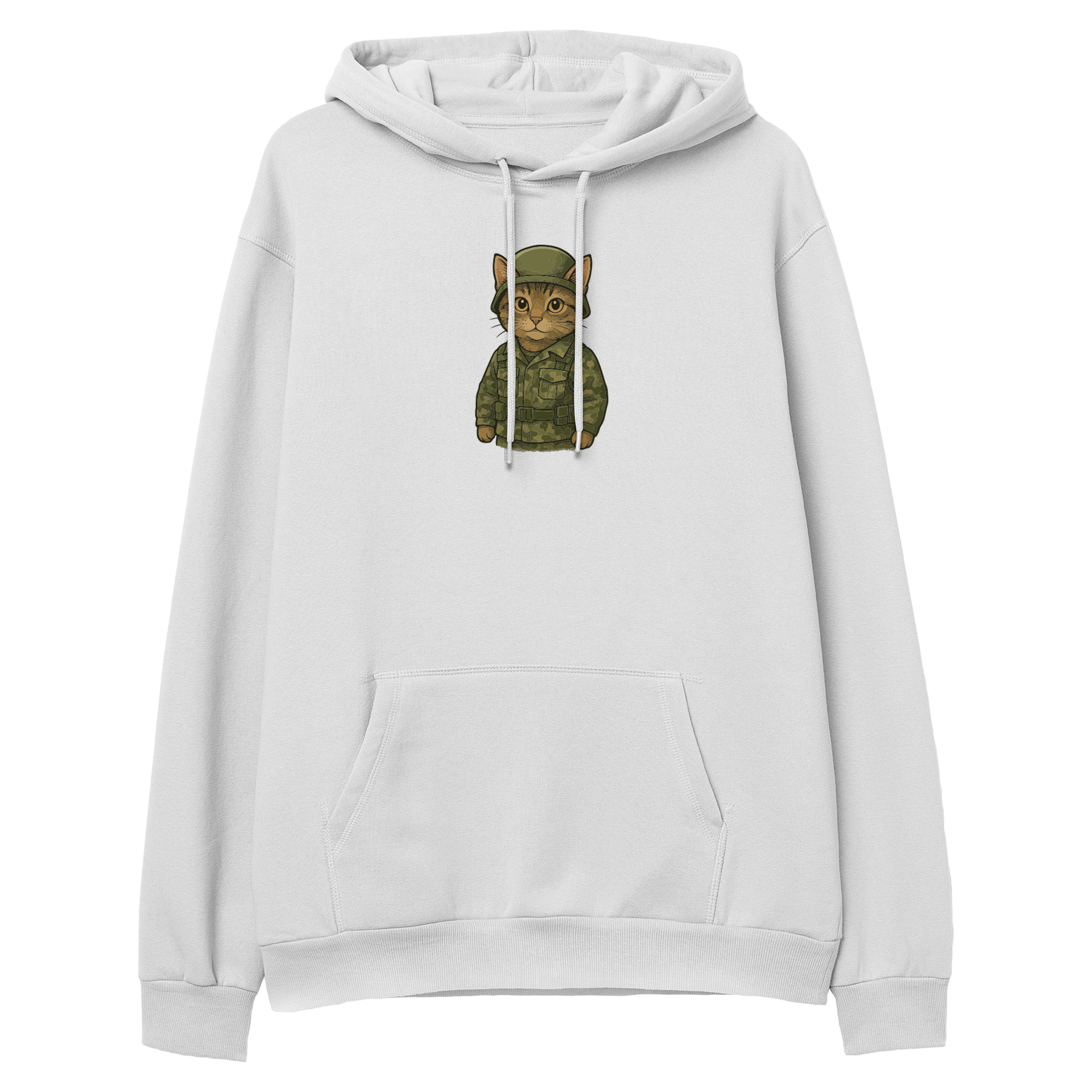 Soldier Cat - Regular Hoodie