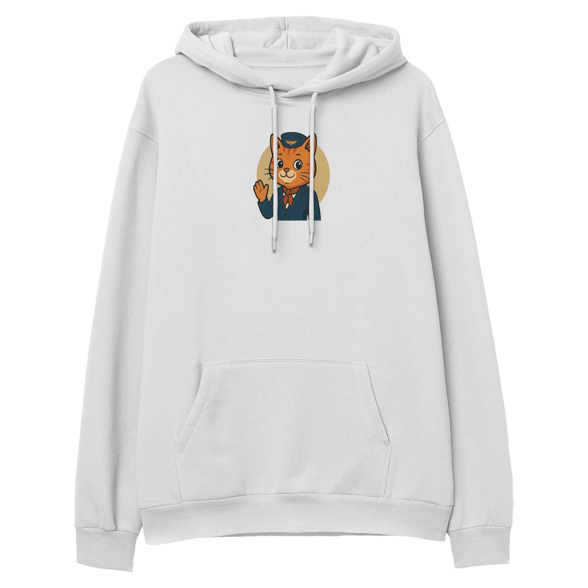 Hostess Cat - Regular Hoodie