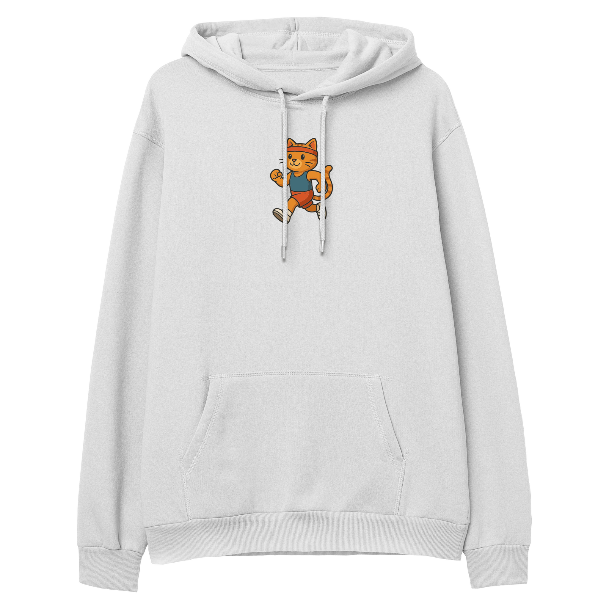 Athlete Cat - Regular Hoodie