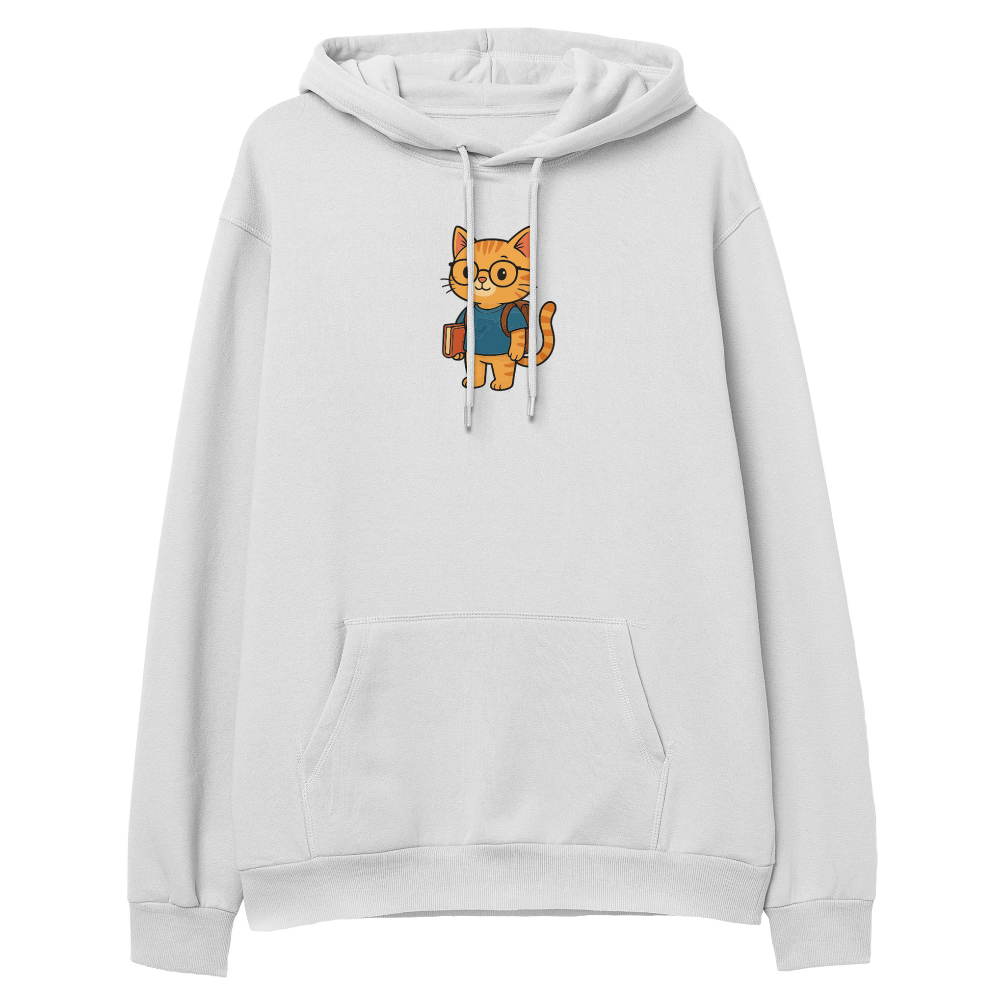 Student Cat - Regular Hoodie