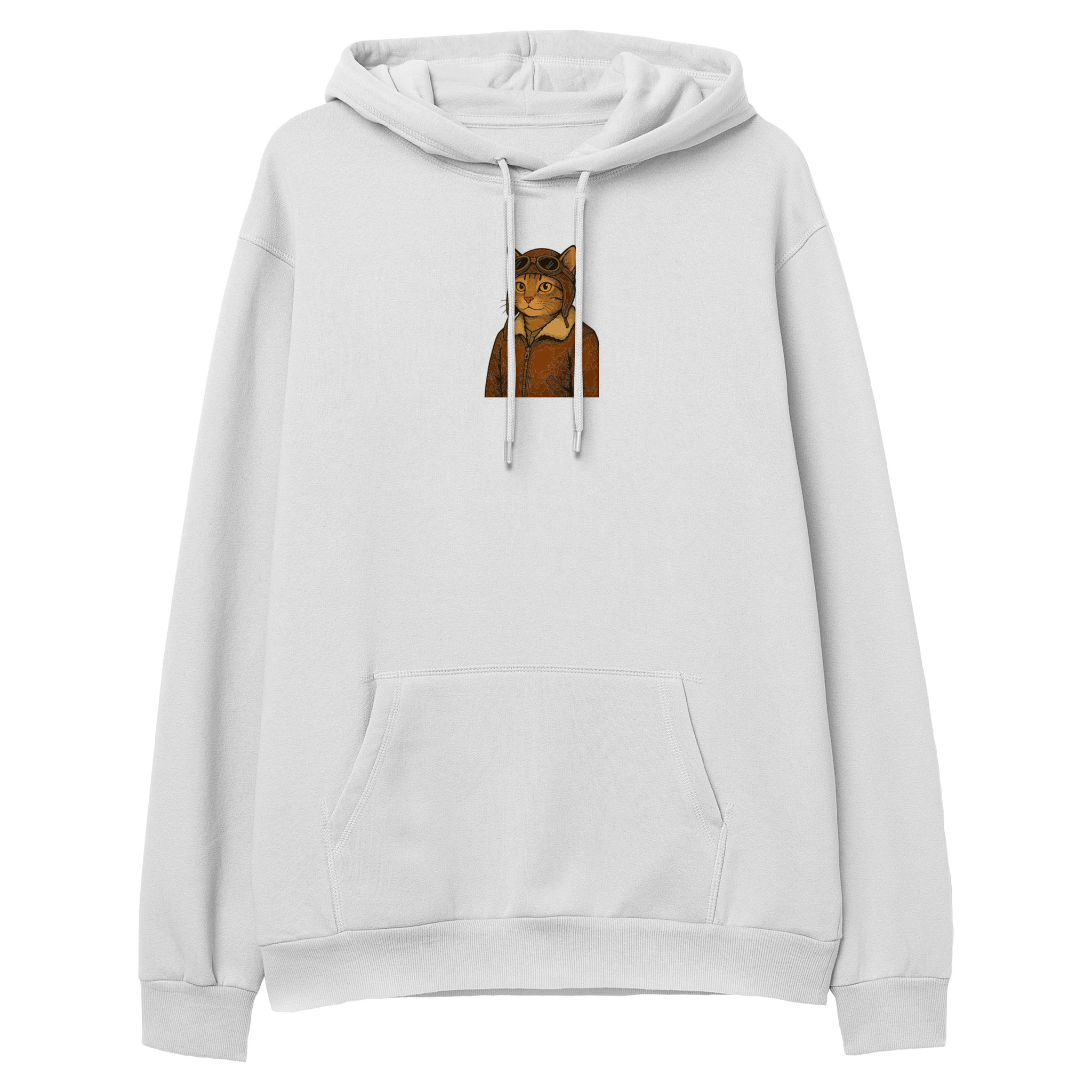 Pilot Cat - Regular Hoodie